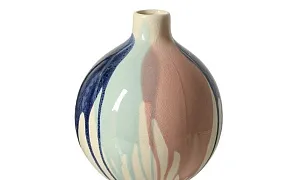 Ваза Splashed Glaze Short Vase C
