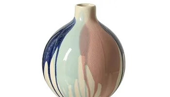 Ваза Splashed Glaze Short Vase C