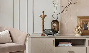 Ваза Medium Hole Vase Gray B