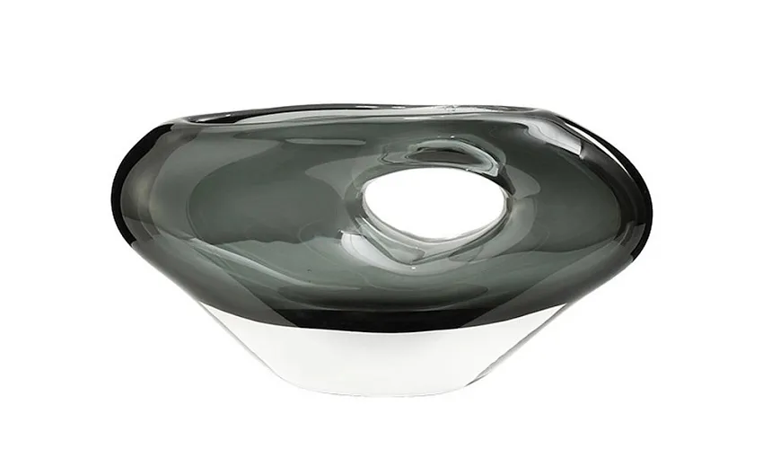 Ваза Medium Hole Vase Gray B