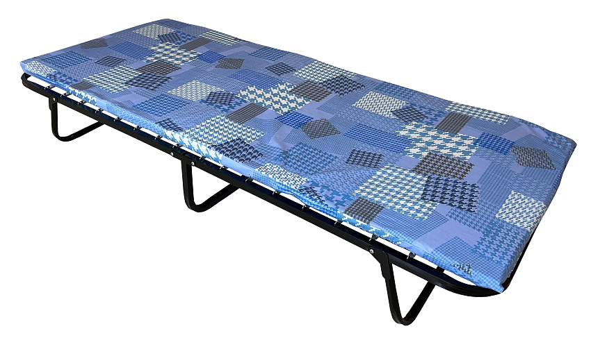 Раскладушка "ЮРМА"1900х800 матрас струтофайбер 1900*800*50, Трикот