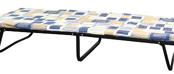 Раскладушка "Здоровье",  квадр.звено, 1900*800, матрас ППУ 40 мм.