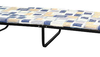 Раскладушка "Здоровье",  квадр.звено, 1900*800, матрас ППУ 40 мм.