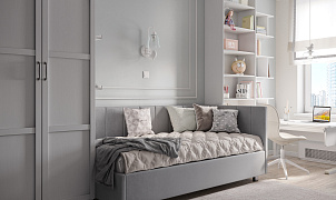 Кровать интерьерная Юнона правая